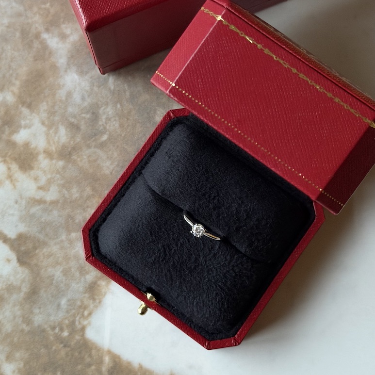 Кольцо Cartier Solitaire 1895