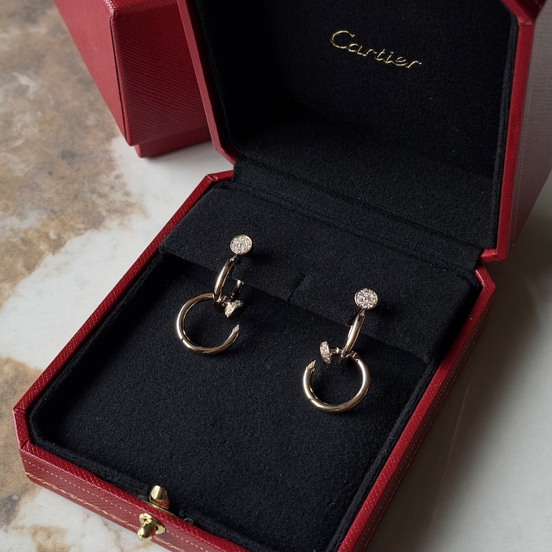 Серьги Cartier Juste un Clou Double