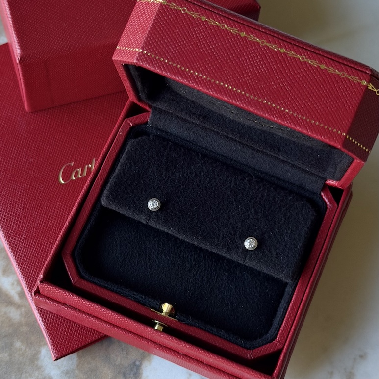 Серьги Cartier d'Amour